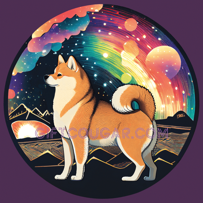 COMET - BKG Official design of a Shiba Inu dog